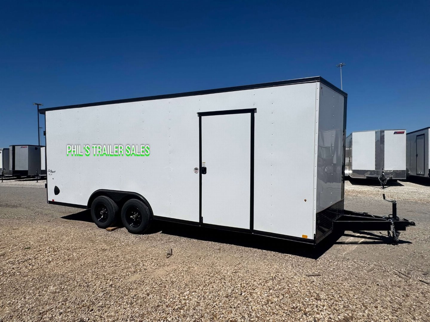 New 2025 Pace American 8.5X20 REAR WING WITH LOADING LIGHT Cargo / Enclosed Trailer