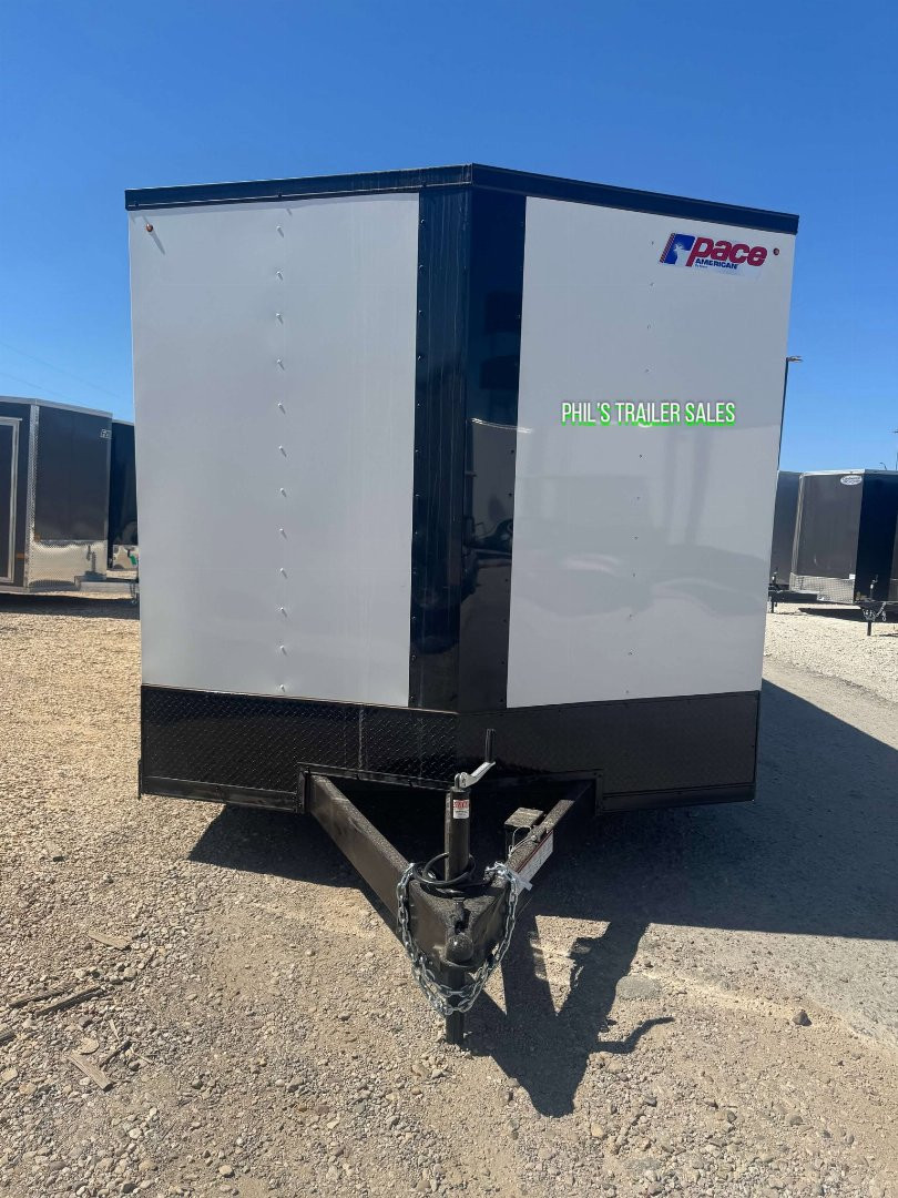 New 2025 Pace American 8.5X20 REAR WING WITH LOADING LIGHT Cargo / Enclosed Trailer