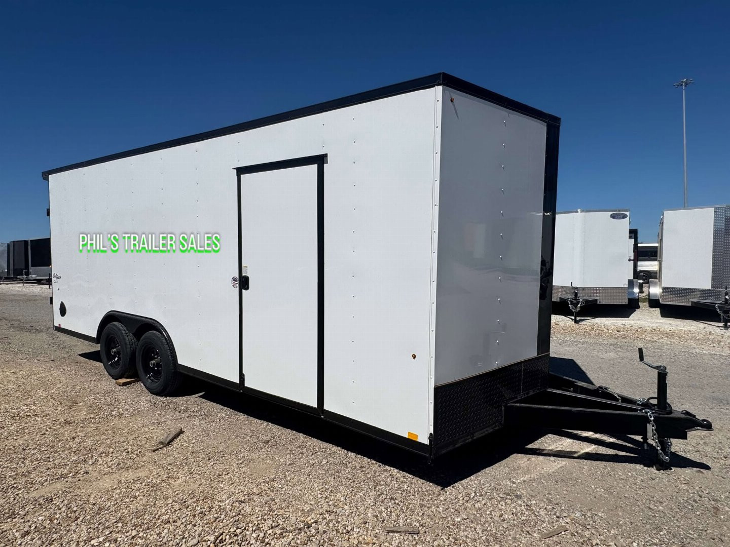 New 2025 Pace American 8.5X20 REAR WING WITH LOADING LIGHT Cargo / Enclosed Trailer