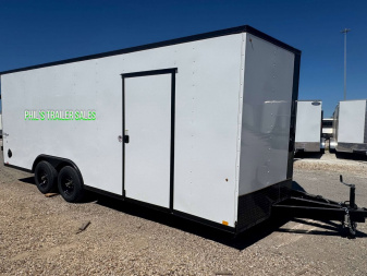 New 2025 Pace American 8.5X20 REAR WING WITH LOADING LIGHT Cargo / Enclosed Trailer
