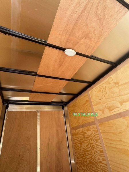 New CONTINENTAL CARGO NEW 6X12 V-NOSE ENCLOSED TRAILER CARGO TRAILER SINGLE AXLE Cargo / Enclosed Trailer DOUBLE DOORS