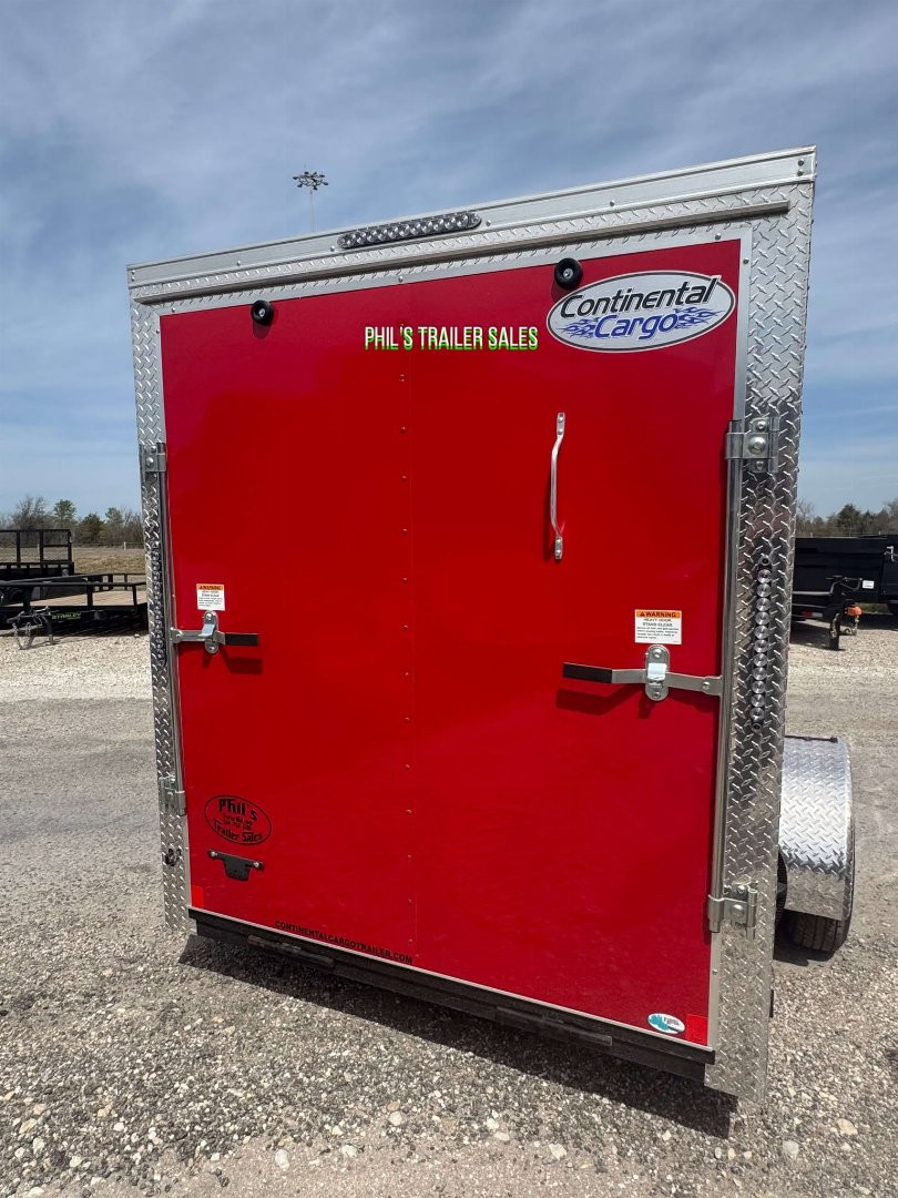 New 2025 CONTINENTAL CARGO NEW 6X12 V-NOSE CARGO ENCLOSED TRAILER CARGO TRAILERS UTILITY Cargo / Enclosed Trailer