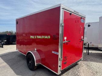 New 2025 CONTINENTAL CARGO NEW 6X12 V-NOSE CARGO ENCLOSED TRAILER CARGO TRAILERS UTILITY Cargo / Enclosed Trailer