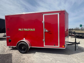 New 2025 CONTINENTAL CARGO NEW 6X12 V-NOSE CARGO ENCLOSED TRAILER CARGO TRAILERS UTILITY Cargo / Enclosed Trailer