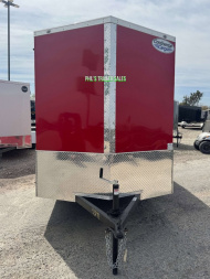 New 2025 CONTINENTAL CARGO NEW 6X12 V-NOSE CARGO ENCLOSED TRAILER CARGO TRAILERS UTILITY Cargo / Enclosed Trailer