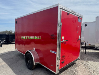 New 2025 CONTINENTAL CARGO NEW 6X12 V-NOSE CARGO ENCLOSED TRAILER CARGO TRAILERS UTILITY Cargo / Enclosed Trailer