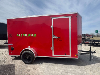 New 2025 CONTINENTAL CARGO NEW 6X12 V-NOSE CARGO ENCLOSED TRAILER CARGO TRAILERS UTILITY Cargo / Enclosed Trailer