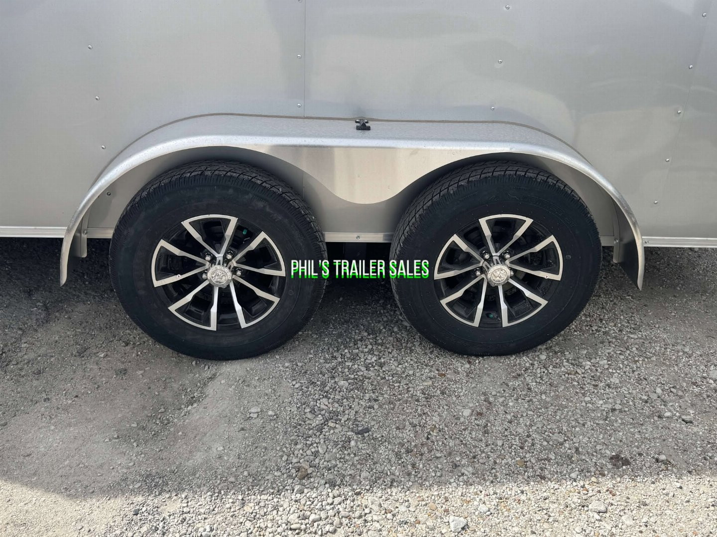 New 2025 Pace American 7X14 ALUMINUM WHEEL UPGRADE Cargo / Enclosed Trailer