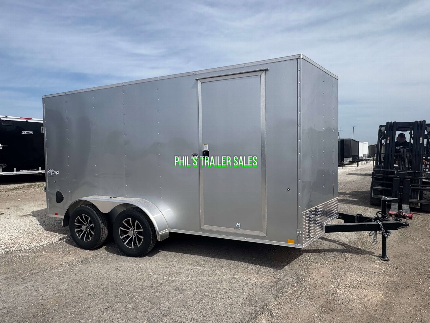 New 2025 Pace American 7X14 ALUMINUM WHEEL UPGRADE Cargo / Enclosed Trailer