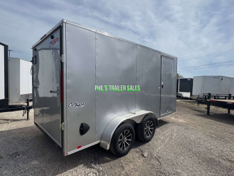 New 2025 Pace American 7X14 ALUMINUM WHEEL UPGRADE Cargo / Enclosed Trailer