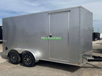 New 2025 Pace American 7X14 ALUMINUM WHEEL UPGRADE Cargo / Enclosed Trailer