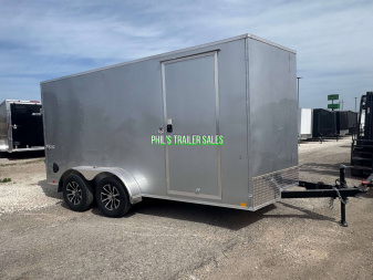 New 2025 Pace American 7X14 ALUMINUM WHEEL UPGRADE Cargo / Enclosed Trailer