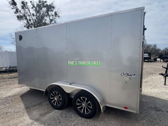 New 2025 Pace American 7X14 ALUMINUM WHEEL UPGRADE Cargo / Enclosed Trailer