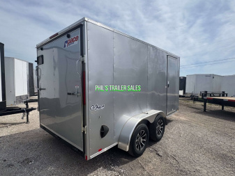 New 2025 Pace American 7X14 ALUMINUM WHEEL UPGRADE Cargo / Enclosed Trailer