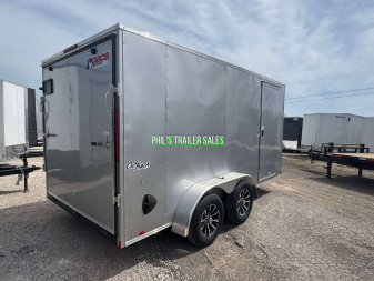 New 2025 Pace American 7X14 ALUMINUM WHEEL UPGRADE Cargo / Enclosed Trailer