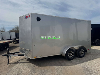 New 2025 Pace American 7X14 ALUMINUM WHEEL UPGRADE Cargo / Enclosed Trailer