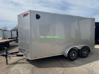 New 2025 Pace American 7X14 ALUMINUM WHEEL UPGRADE Cargo / Enclosed Trailer