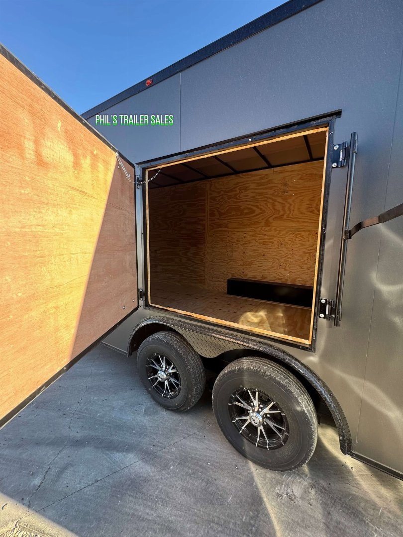 New 2025 8.5X28 CAR HAULER WITH ESCAPE DOOR Cargo / Enclosed Trailer