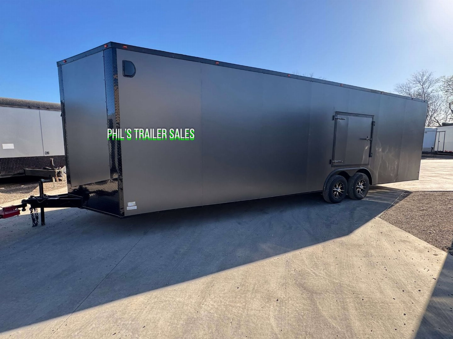 New 2025 8.5X28 CAR HAULER WITH ESCAPE DOOR Cargo / Enclosed Trailer