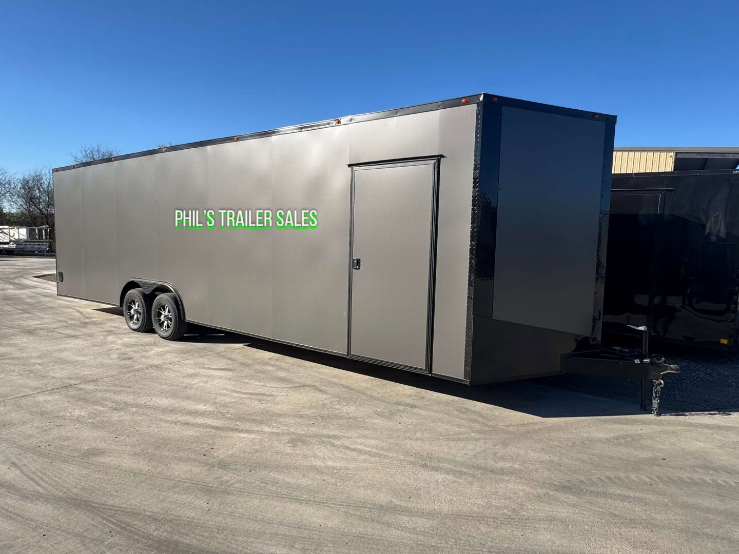 New 2025 8.5X28 CAR HAULER WITH ESCAPE DOOR Cargo / Enclosed Trailer