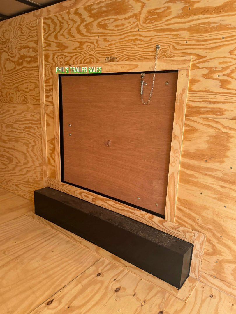 New 2025 8.5X28 CAR HAULER WITH ESCAPE DOOR Cargo / Enclosed Trailer