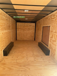 New 2025 8.5X28 CAR HAULER WITH ESCAPE DOOR Cargo / Enclosed Trailer