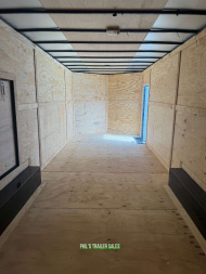 New 2025 8.5X28 CAR HAULER WITH ESCAPE DOOR Cargo / Enclosed Trailer