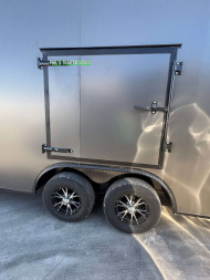 New 2025 8.5X28 CAR HAULER WITH ESCAPE DOOR Cargo / Enclosed Trailer