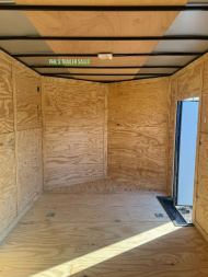 New 2025 8.5X28 CAR HAULER WITH ESCAPE DOOR Cargo / Enclosed Trailer