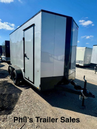 New 2025 Pace American 6x12 SCREWLESS EXTERIOR Cargo / Enclosed Trailer