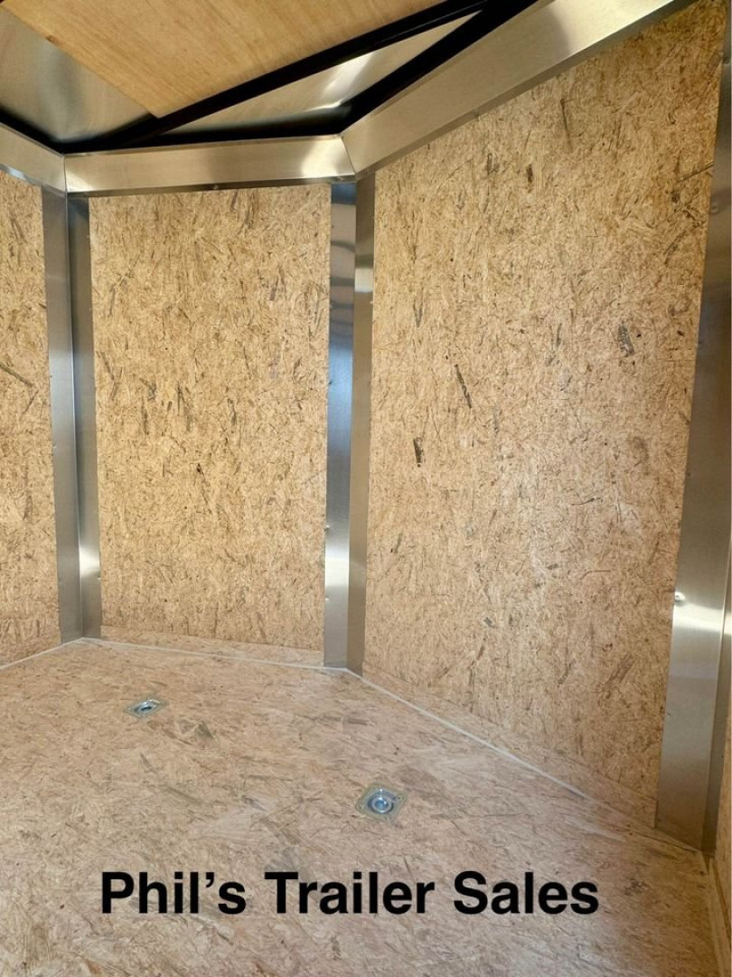 New Pace American 8.5X20 Cargo / Enclosed Trailer REAR WING BLACKOUT PACKAGE LIMITED TIME SPECIAL ONLY 1 AVAILABLE AT THIS PRICE!