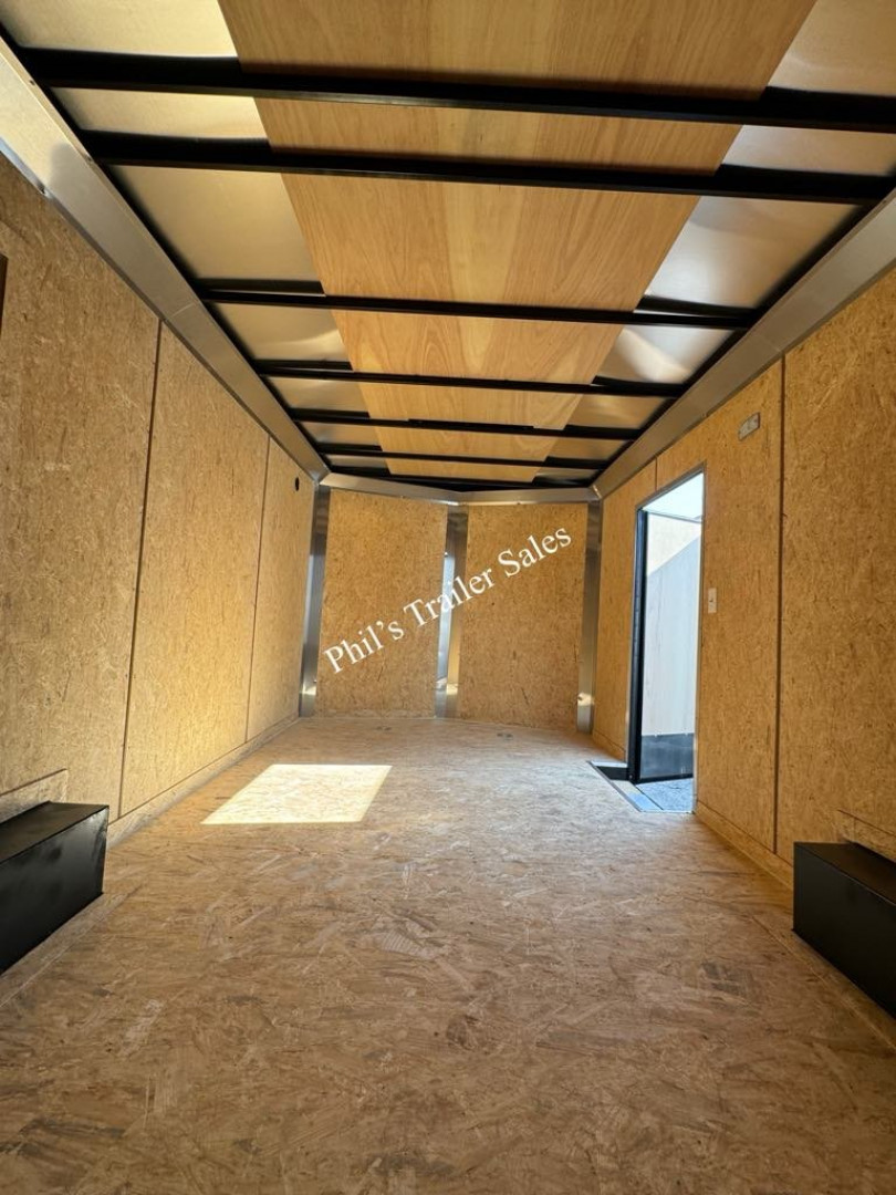 New Pace American 8.5X20 Cargo / Enclosed Trailer REAR WING BLACKOUT PACKAGE LIMITED TIME SPECIAL ONLY 1 AVAILABLE AT THIS PRICE!