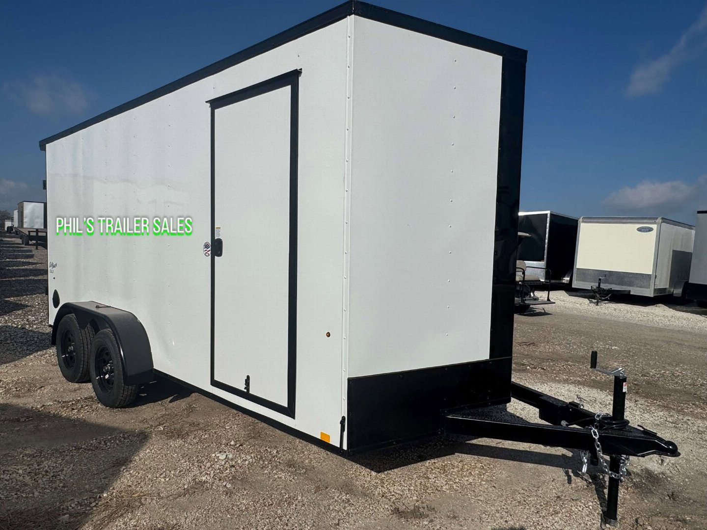 New 2025 Pace American 7X16 Cargo / Enclosed Trailer REAR WING!! LIMITED TIME SPECIAL!