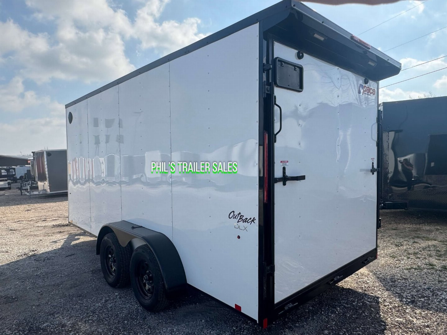 New 2025 Pace American 7X16 Cargo / Enclosed Trailer REAR WING!! LIMITED TIME SPECIAL!