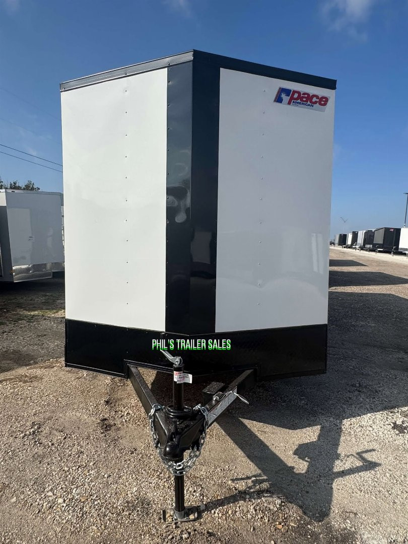 New 2025 Pace American 7X16 Cargo / Enclosed Trailer REAR WING!! LIMITED TIME SPECIAL!