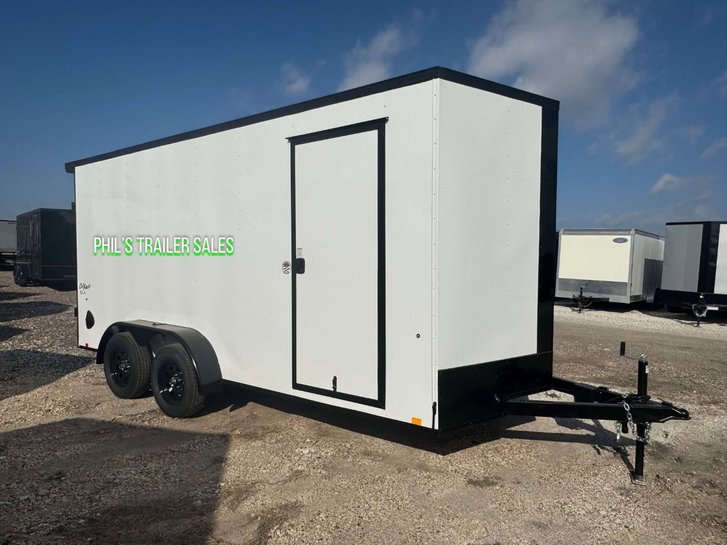 New 2025 Pace American 7X16 Cargo / Enclosed Trailer REAR WING!! LIMITED TIME SPECIAL!