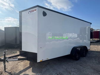 New 2025 Pace American 7X16 Cargo / Enclosed Trailer REAR WING!! LIMITED TIME SPECIAL!