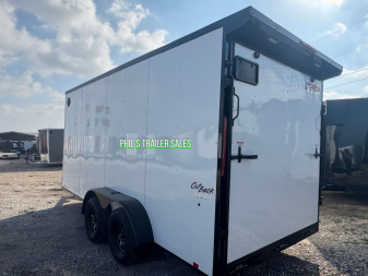 New 2025 Pace American 7X16 Cargo / Enclosed Trailer REAR WING!! LIMITED TIME SPECIAL!