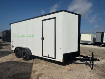 New 2025 Pace American 7X16 Cargo / Enclosed Trailer REAR WING!! LIMITED TIME SPECIAL!