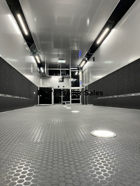 New Haulmark 34' EDGE PRO RACE TRAILER TONGUE BOX ELECTRIC AWNING AIRLINES Car / Racing Trailer