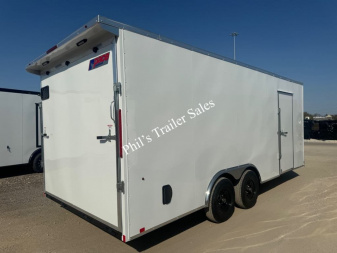 New PACE AMERICAN 8.5X20 Cargo / Enclosed Trailer REAR WING / SCREWLESS EXTERIOR ONLY 1 AVAILABLE AT THIS PRICE!