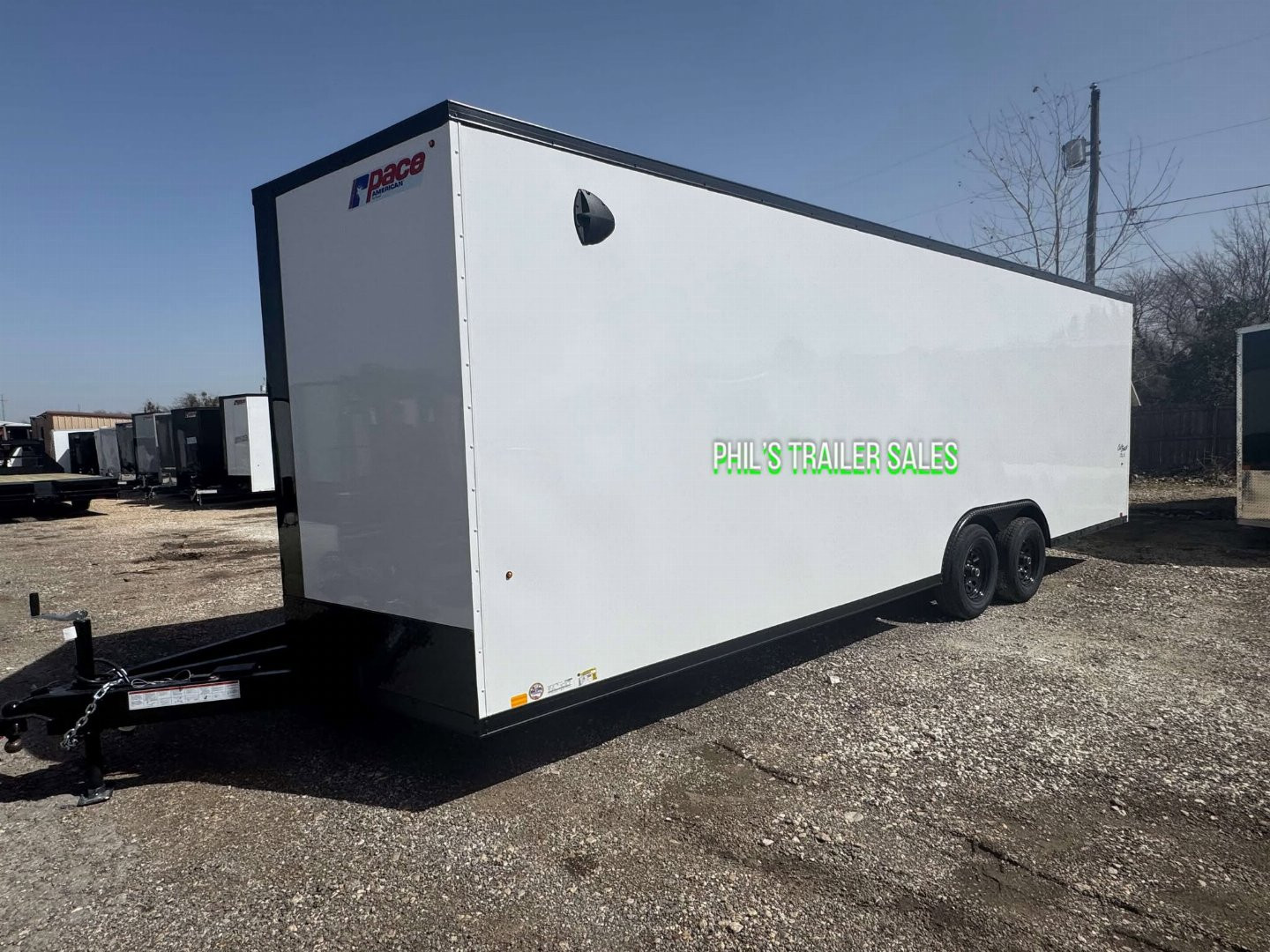 New Pace American 8.5X24 Cargo / Enclosed Trailer SCREWLESS EXTERIOR / 7' INTERIOR HEIGHT