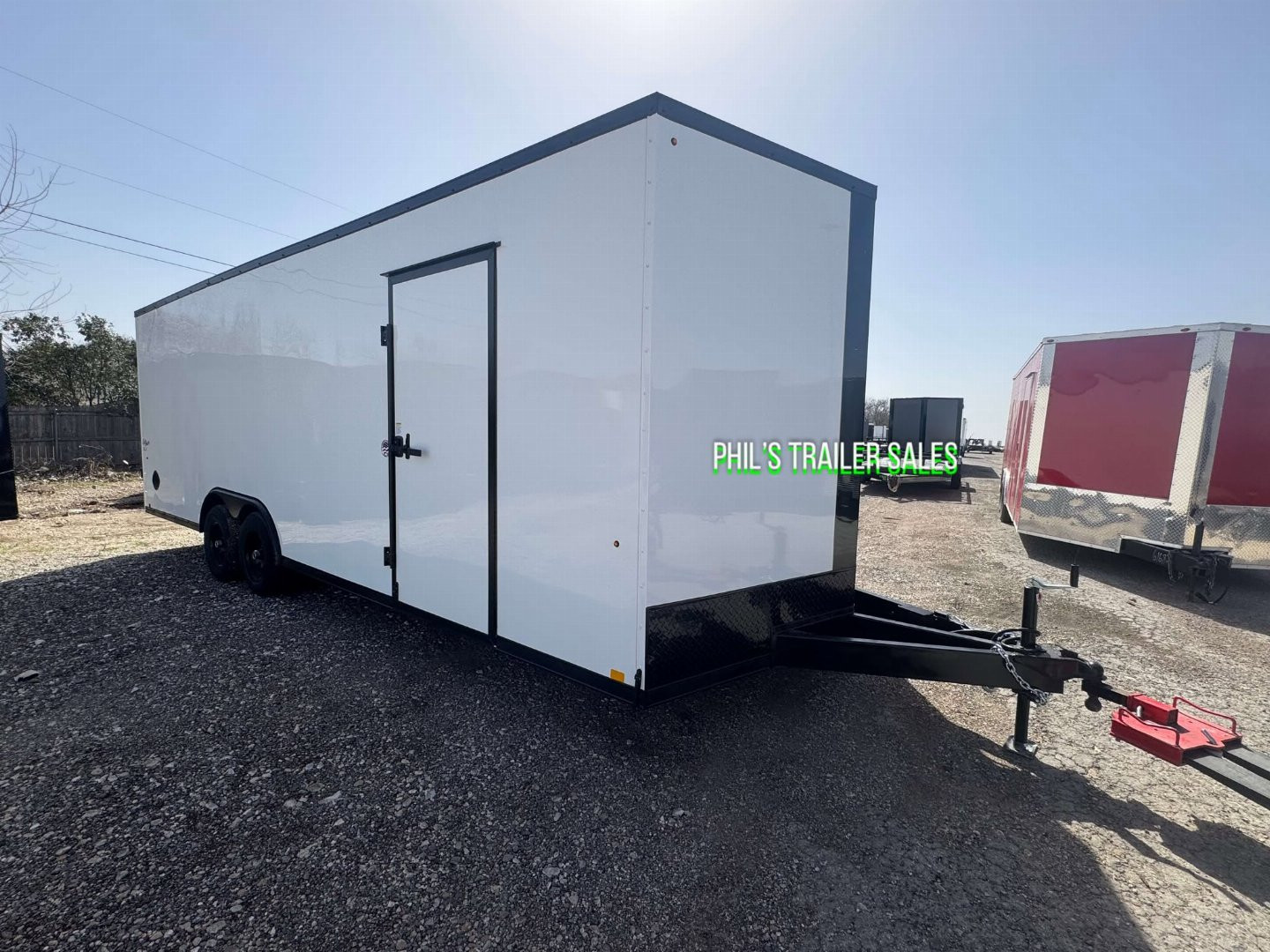 New Pace American 8.5X24 Cargo / Enclosed Trailer SCREWLESS EXTERIOR / 7' INTERIOR HEIGHT