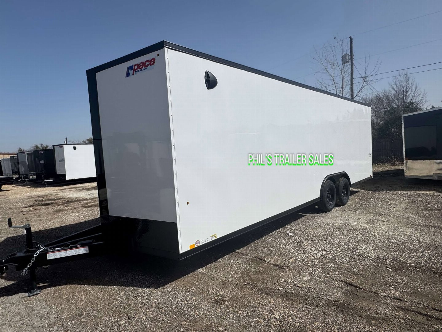 New Pace American 8.5X24 Cargo / Enclosed Trailer SCREWLESS EXTERIOR / 7' INTERIOR HEIGHT