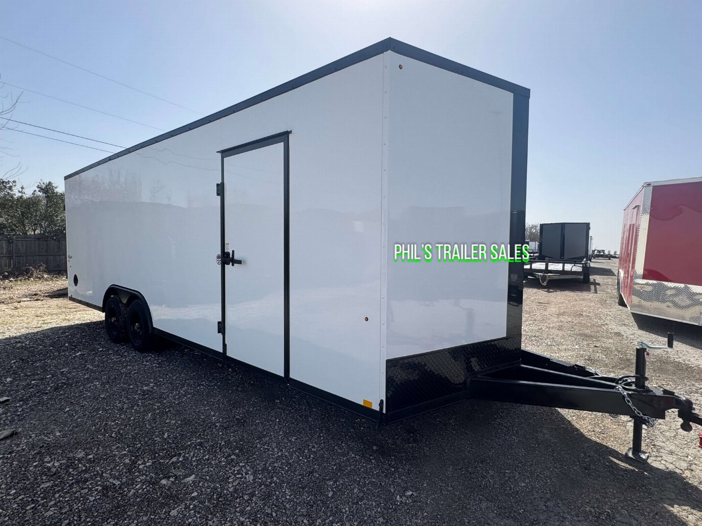 New Pace American 8.5X24 Cargo / Enclosed Trailer SCREWLESS EXTERIOR / 7' INTERIOR HEIGHT