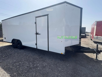 New Pace American 8.5X24 Cargo / Enclosed Trailer SCREWLESS EXTERIOR / 7' INTERIOR HEIGHT
