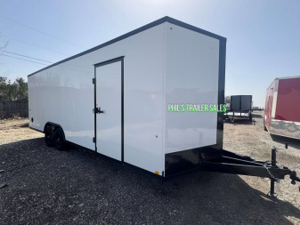 New Pace American 8.5X24 Cargo / Enclosed Trailer SCREWLESS EXTERIOR / 7' INTERIOR HEIGHT