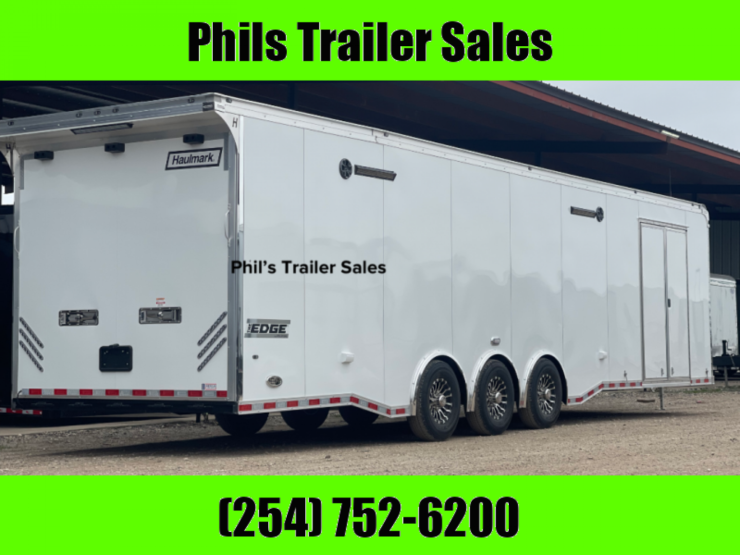 New Haulmark NEW 85X34 ENCLOSED CAR RACE TRAILER HAULER CARGO Car / Racing Trailer