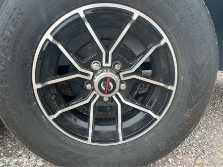 New ***SUPER BUY *** 7X16 BLACKOUT PACKAGE ALUMINUM WHEELS EXTRA HEIGHT Cargo / Enclosed Trailer