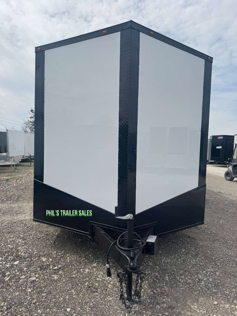 New 2025 8.5X28 CAR HAULER WITH ESCAPE DOOR Cargo / Enclosed Trailer